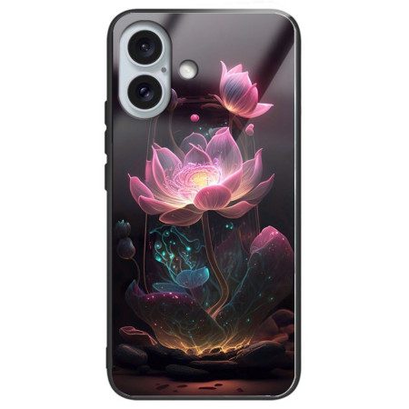 Puhelinkuoret iPhone 16 Plus Karkaistu Lotus Rose -lasi