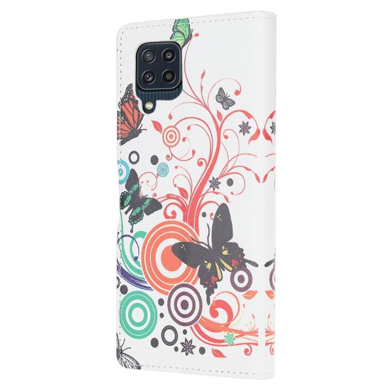 Flip Case Samsung Galaxy M32 Hemming Retroperhoset