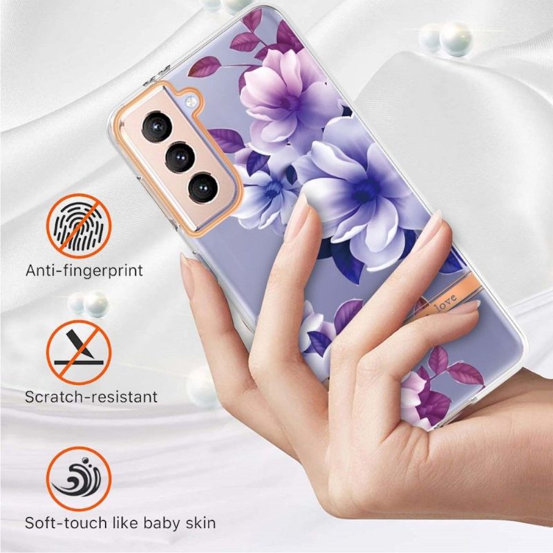 Case Samsung Galaxy S21 Plus 5G Murtumaton Puhelinkuoret Begonia Flower