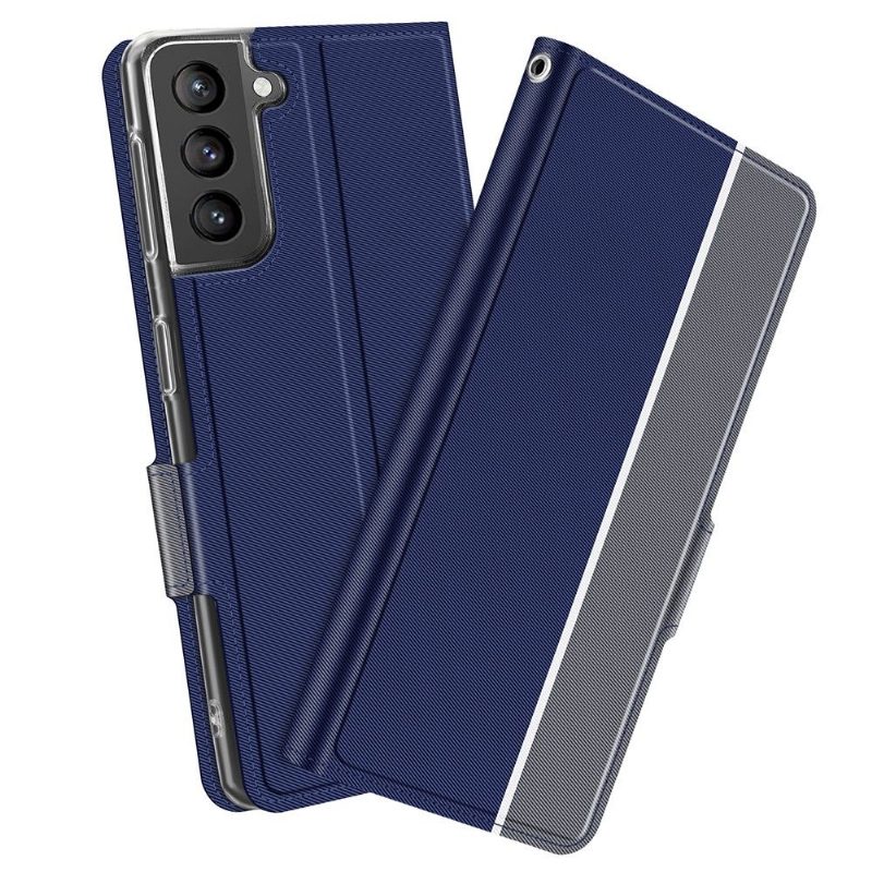 Flip Case Samsung Galaxy S21 Plus 5G Hemming Victoria Style Nahka