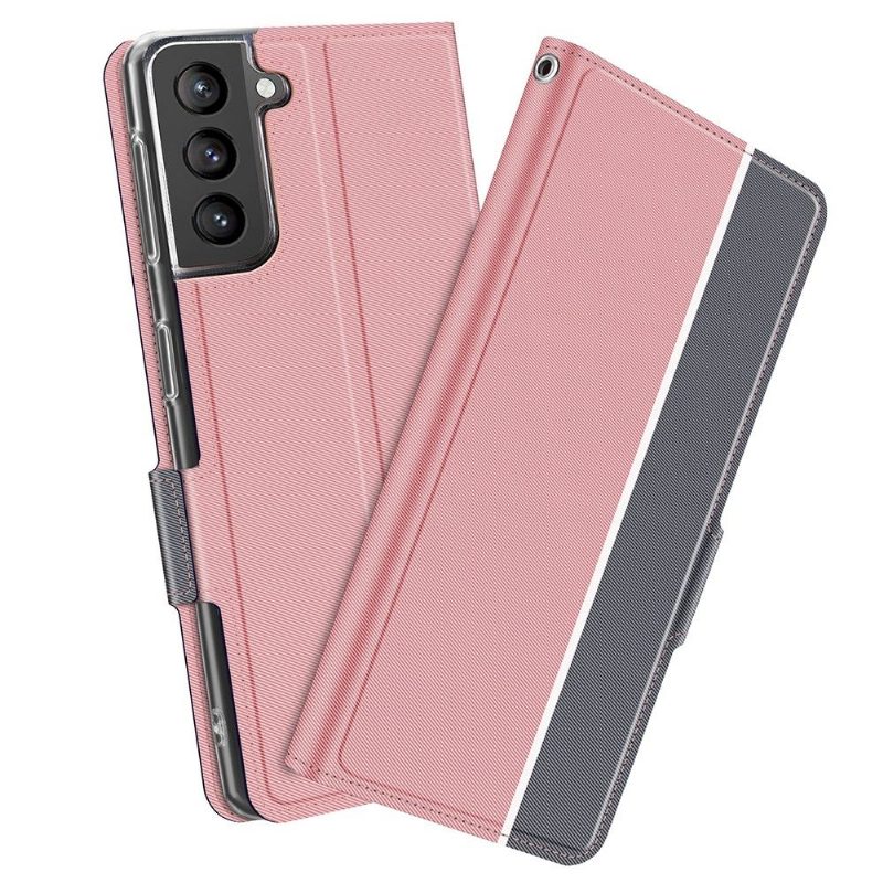 Flip Case Samsung Galaxy S21 Plus 5G Hemming Victoria Style Nahka