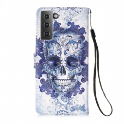 Kotelot Samsung Galaxy S21 Plus 5G Calavera Kuvio