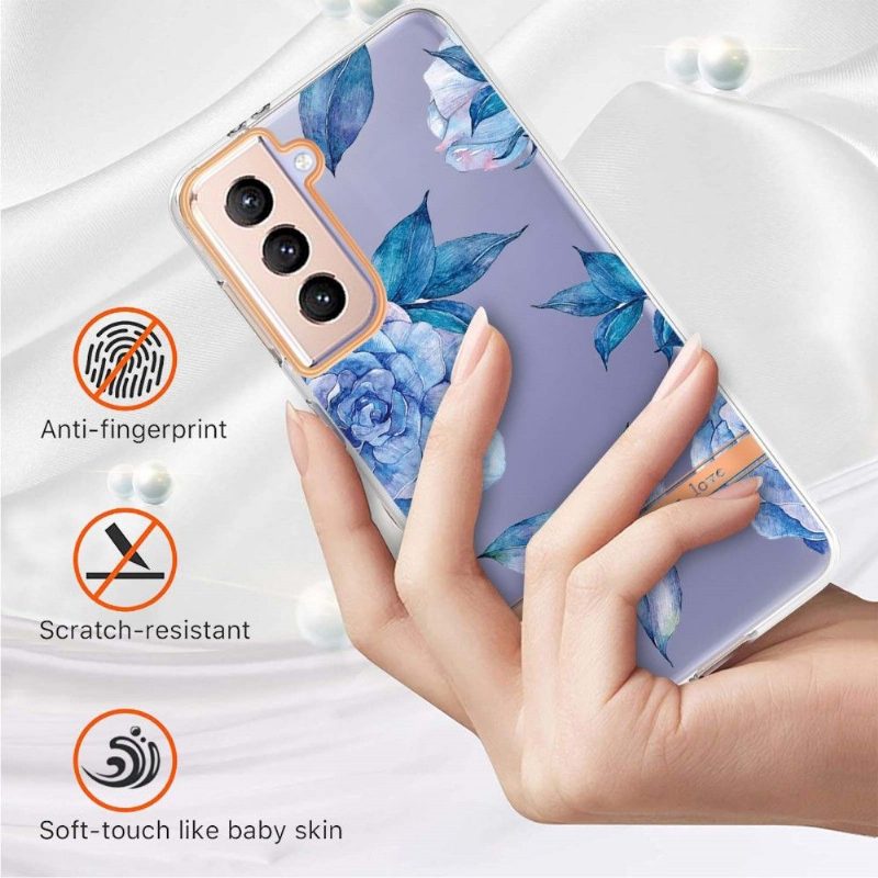 Kuori Samsung Galaxy S21 Plus 5G Peony Blue