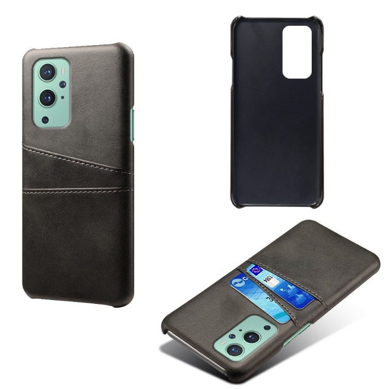 Kuori OnePlus 9 Alkuperäinen Melody Leather Effect -korttikotelo