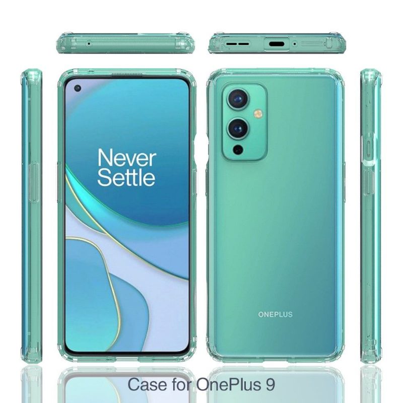 Kuori OnePlus 9 Suojakuori Läpinäkyvä