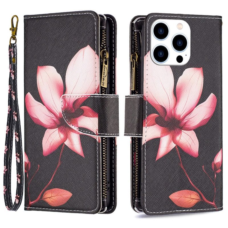 Kotelot iPhone 16 Pro Lotus Wallet Suojakuori