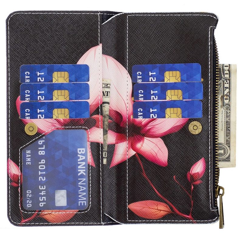 Kotelot iPhone 16 Pro Lotus Wallet Suojakuori