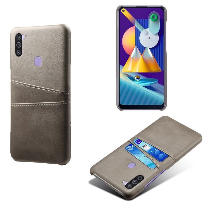 Kuori Samsung Galaxy M11 Hemming Melody Leather Effect -korttikotelo