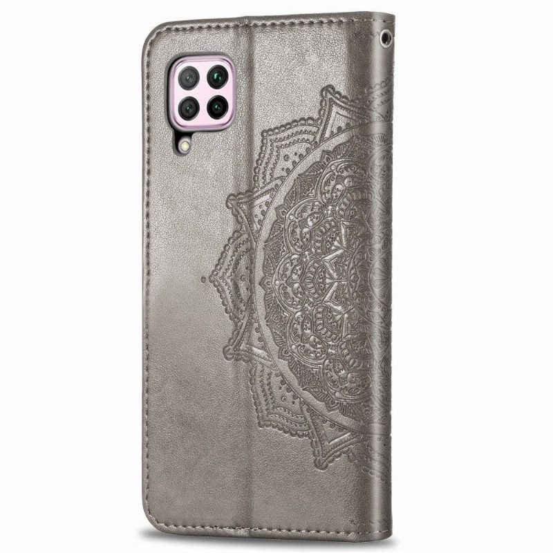 Kotelot Huawei P40 Lite Mandala Sun -kortinhaltija