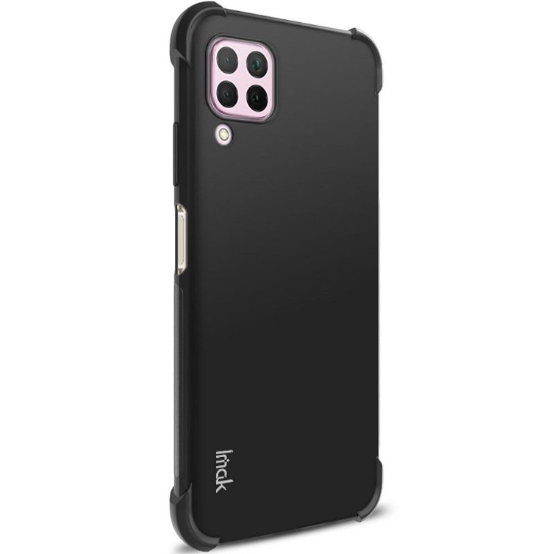 Kuori Huawei P40 Lite Hemming Class Protect - Black Metal