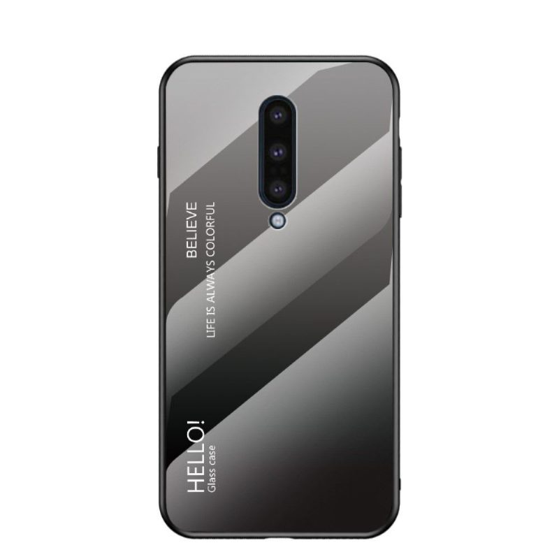 Case OnePlus 8 Murtumaton Puhelinkuoret Värigradienttilasitausta