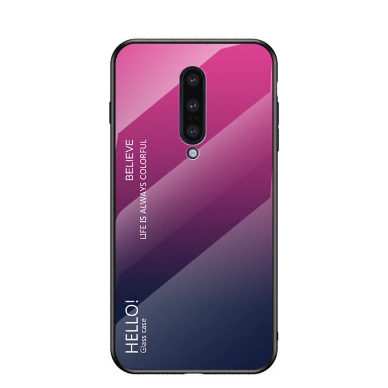 Case OnePlus 8 Murtumaton Puhelinkuoret Värigradienttilasitausta