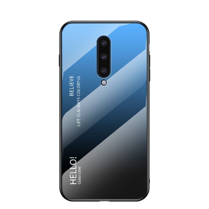 Case OnePlus 8 Murtumaton Puhelinkuoret Värigradienttilasitausta