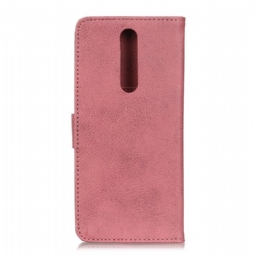 Flip Case OnePlus 8 Hemming Khazneh Keinonahkaa