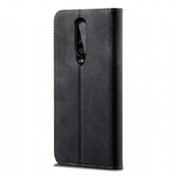 Kotelot OnePlus 8 Alkuperäinen La Giulia Faux Leather Jeans Style