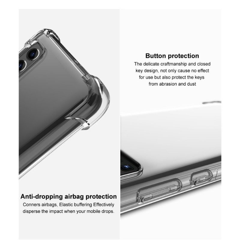 Kuori OnePlus 8 Class Protect Läpinäkyvä