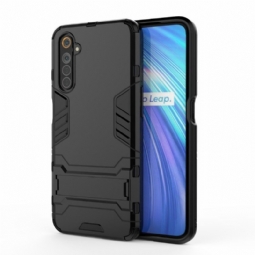 Case Realme 6 Murtumaton Puhelinkuoret Cool Guard Jalustalla