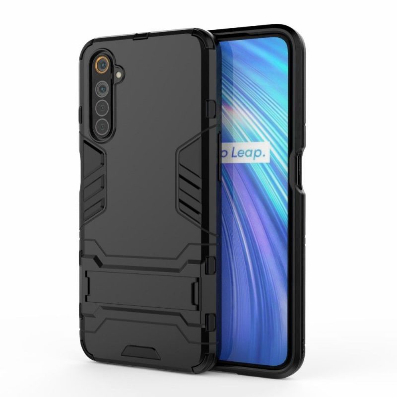 Case Realme 6 Murtumaton Puhelinkuoret Cool Guard Jalustalla