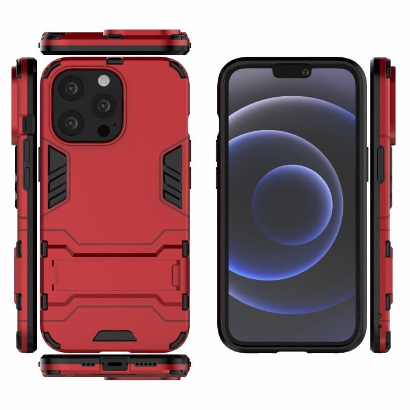 Case iPhone 13 Pro Murtumaton Puhelinkuoret Cool Guard Integroidulla Jalustalla