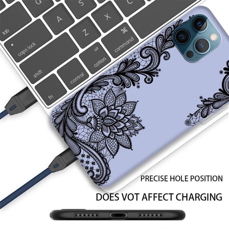 Kuori iPhone 13 Pro Hemming Claudette Lace