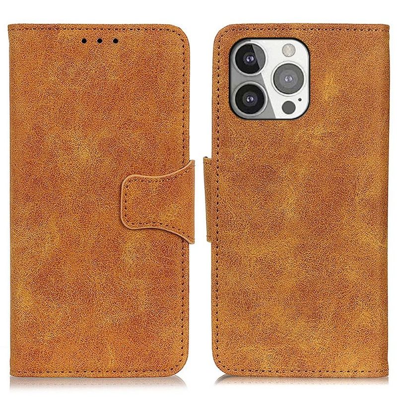 Nahkakuori iPhone 13 Pro Hemming Edouard Faux Leather Vintage