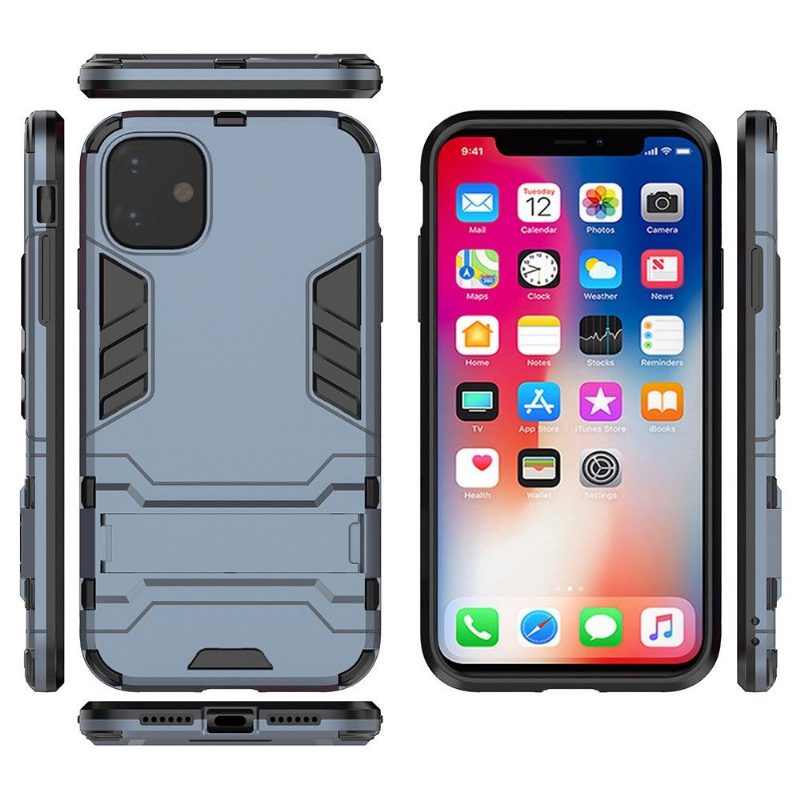 Kuori iPhone 11 Cool Guard Iskunkestävä Integroidulla Jalustalla