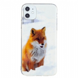 Kuori iPhone 11 Hemming Fluoresoiva Red Fox