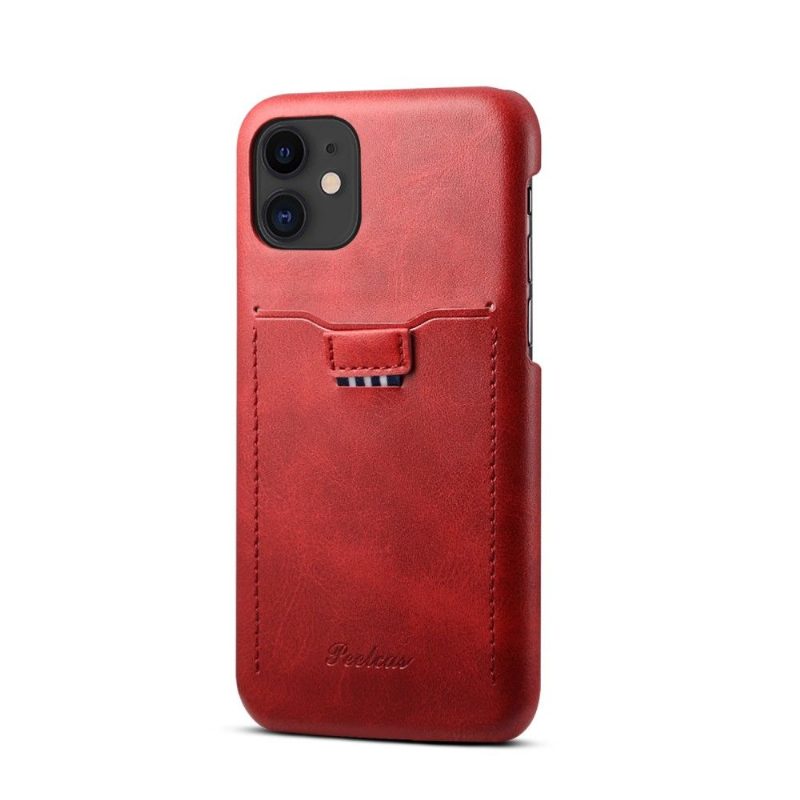 Kuori iPhone 11 Peelcas Premium Leather Effect