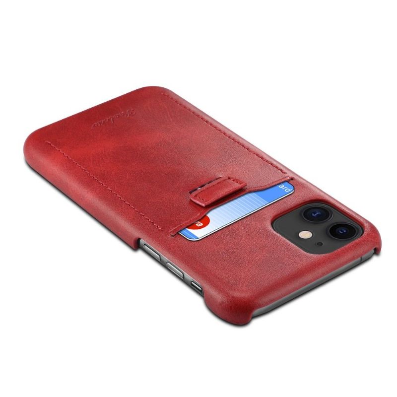 Kuori iPhone 11 Peelcas Premium Leather Effect