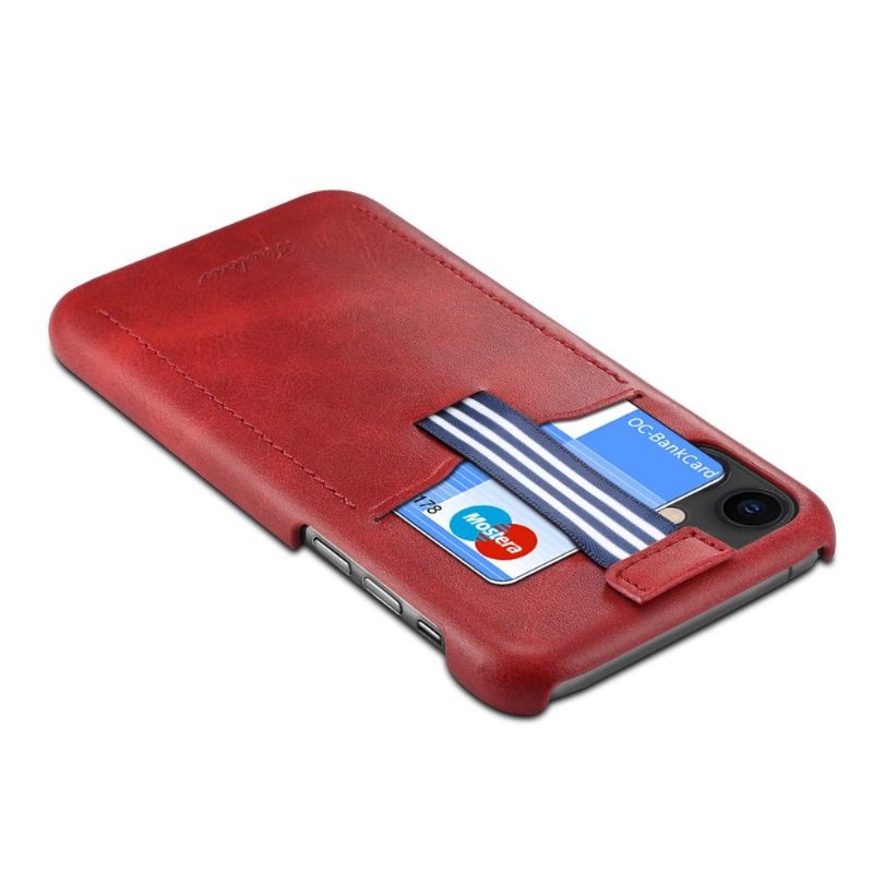 Kuori iPhone 11 Peelcas Premium Leather Effect