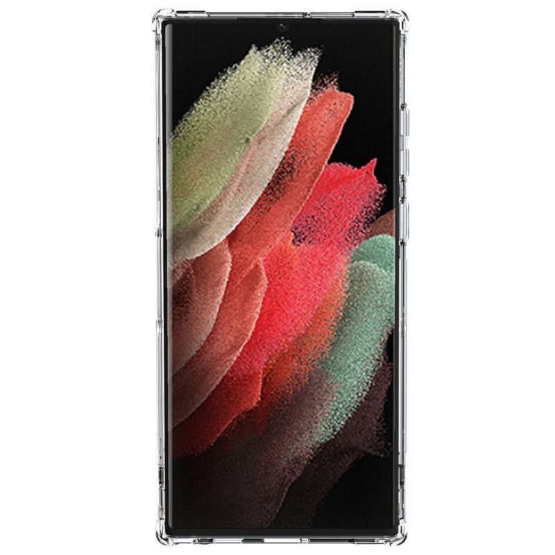 Case Samsung Galaxy S22 Ultra 5G Murtumaton Puhelinkuoret Luontovahvistetut Kulmat