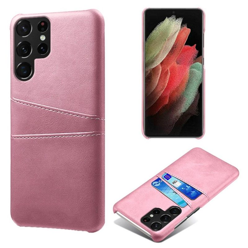 Case Samsung Galaxy S22 Ultra 5G Murtumaton Puhelinkuoret Melody-kortin Haltija