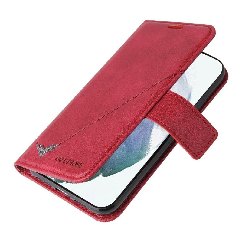 Flip Case Samsung Galaxy S22 Ultra 5G Hemming Gq.utrobe Classic