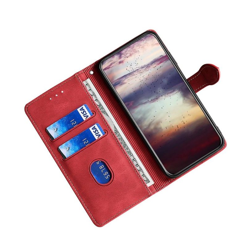 Flip Case Samsung Galaxy S22 Ultra 5G Hemming Love -sarjan Tikkaukset