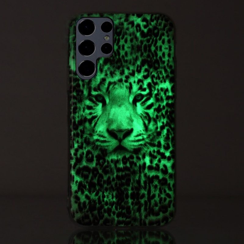 Kuori Samsung Galaxy S22 Ultra 5G Luminous Snow Panther