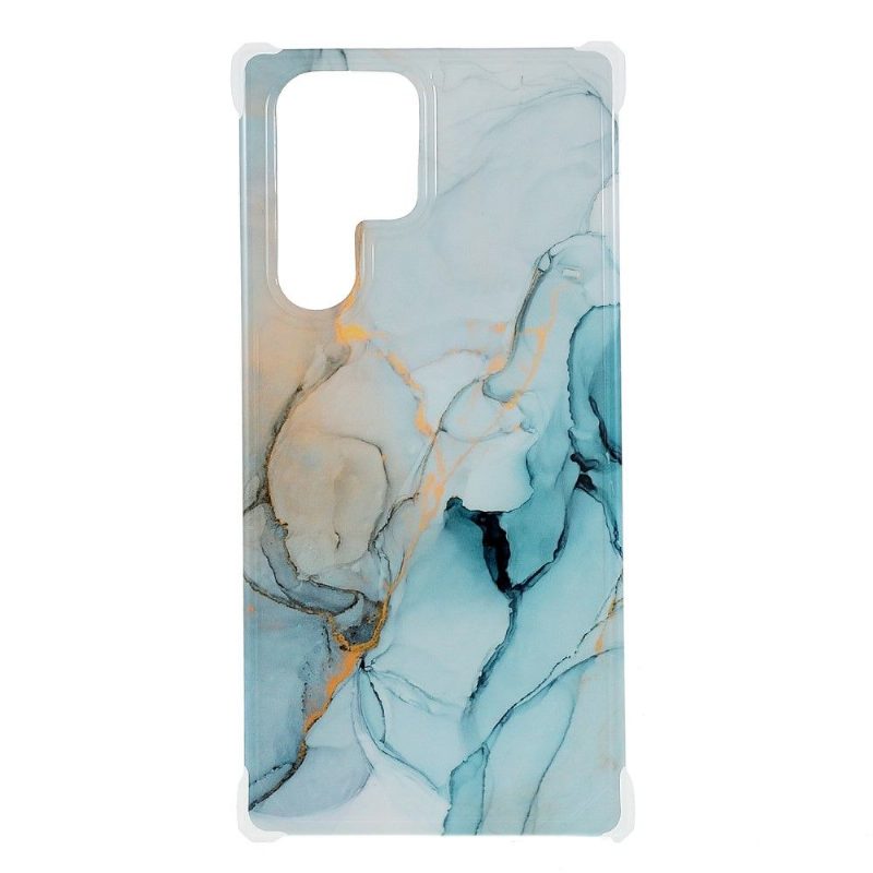 Kuori Samsung Galaxy S22 Ultra 5G Marble Ocean