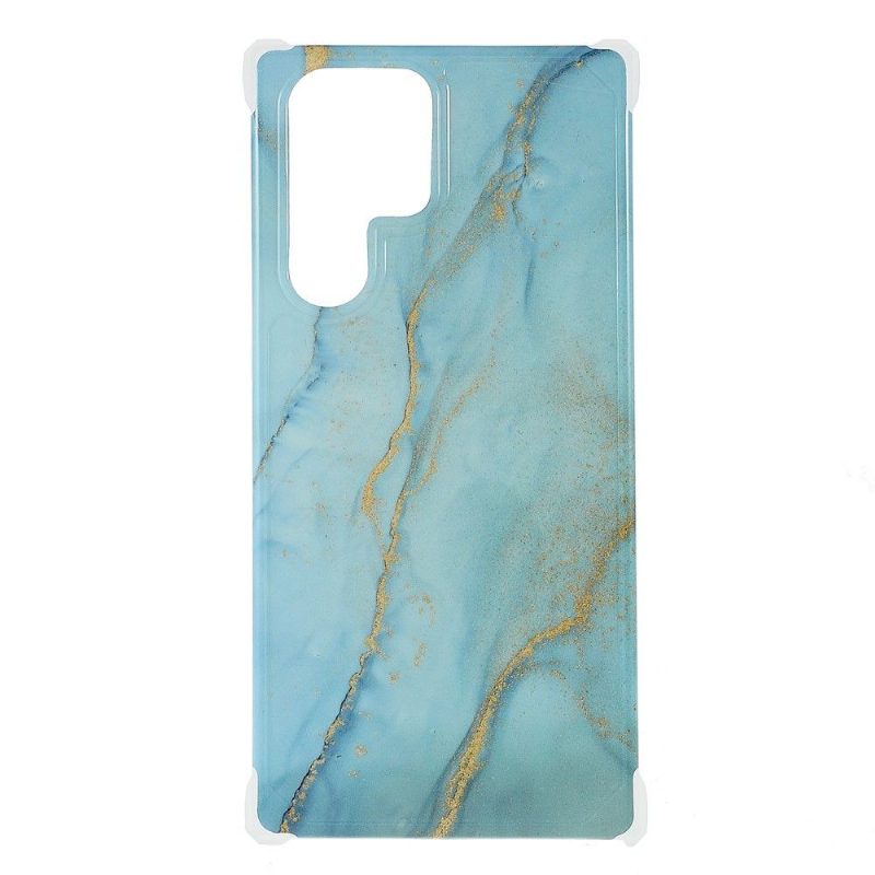 Kuori Samsung Galaxy S22 Ultra 5G Marble Ocean