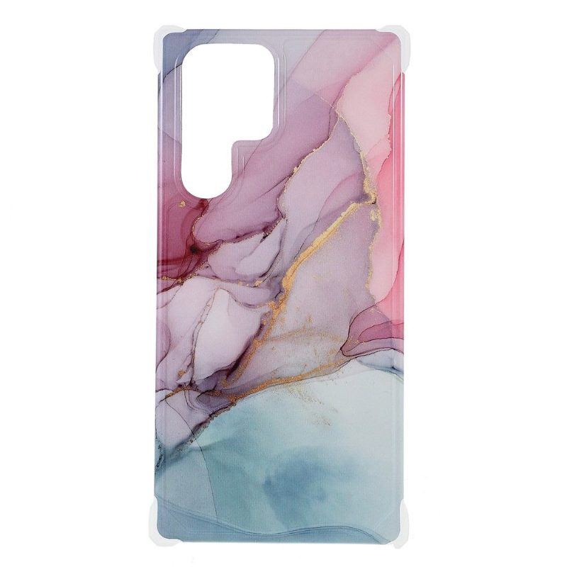 Kuori Samsung Galaxy S22 Ultra 5G Marble Ocean