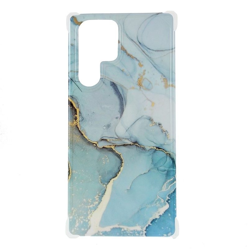 Kuori Samsung Galaxy S22 Ultra 5G Marble Ocean