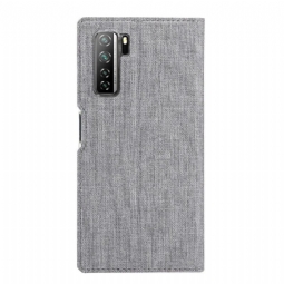 Flip Case Huawei P40 Lite 5G Hemming Braces -tukitoiminto