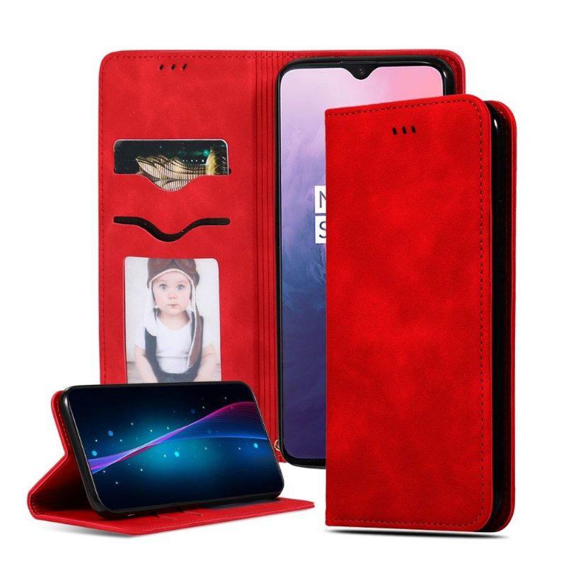 Kotelot OnePlus 7 Leather Retro Business