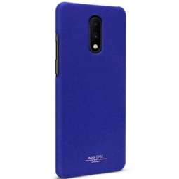 Kuori OnePlus 7 Alkuperäinen Imak Matt Finish + Irrotettava Tuki - Sininen