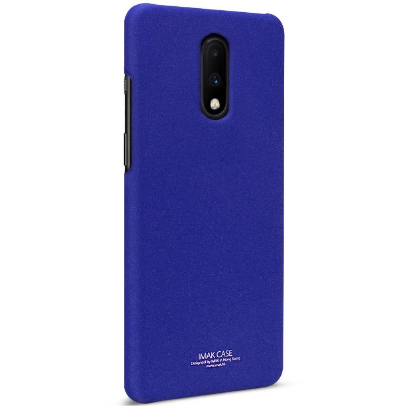 Kuori OnePlus 7 Alkuperäinen Imak Matt Finish + Irrotettava Tuki - Sininen