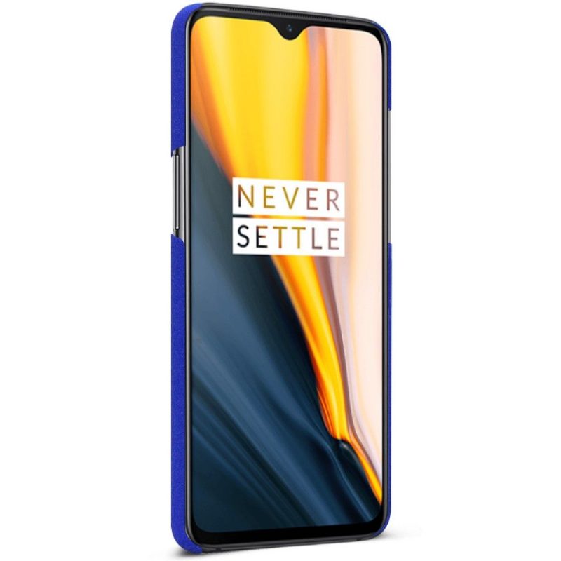 Kuori OnePlus 7 Alkuperäinen Imak Matt Finish + Irrotettava Tuki - Sininen