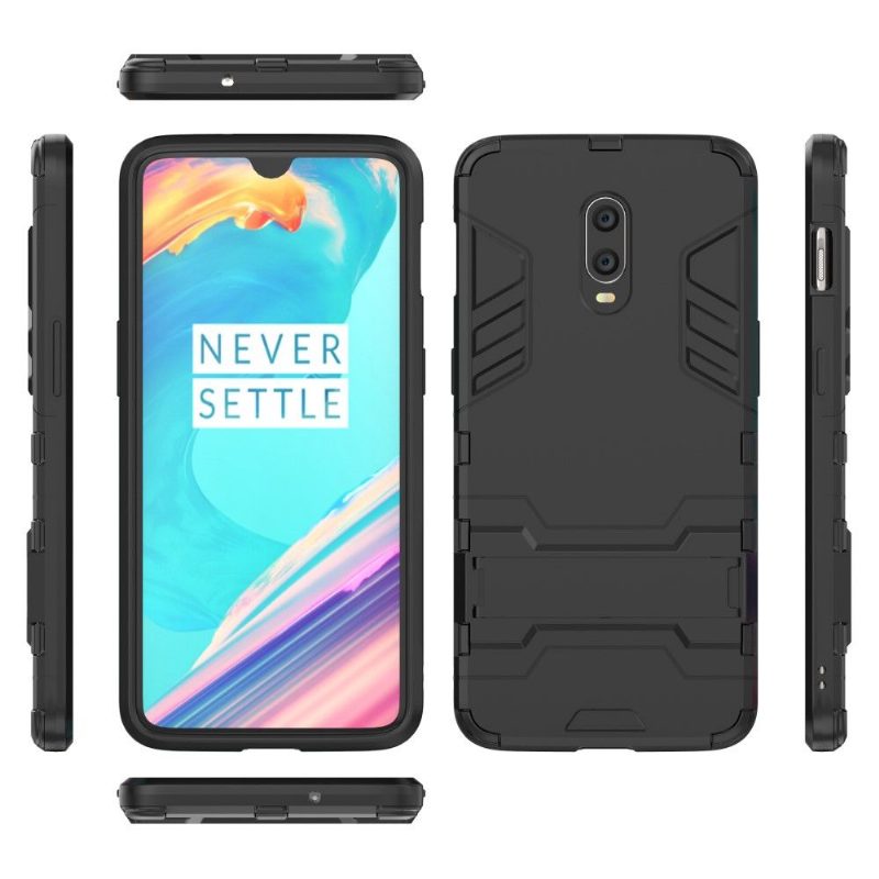 Kuori OnePlus 7 Cool Guard Iskunkestävä Integroidulla Jalustalla