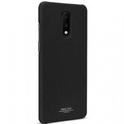 Kuori OnePlus 7 Imak Matt Finish + Irrotettava Tuki - Musta