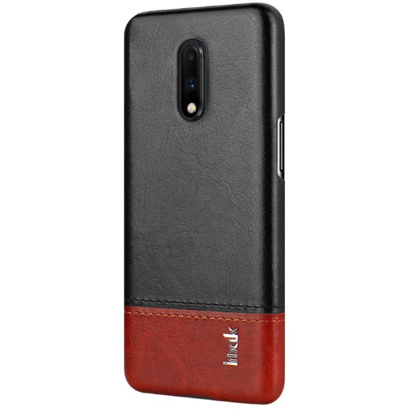 Kuori OnePlus 7 Suojakuori Imak Bicolor Keinonahka