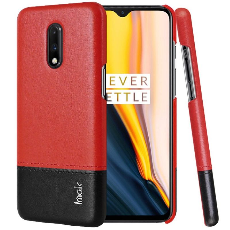 Kuori OnePlus 7 Suojakuori Imak Bicolor Keinonahka