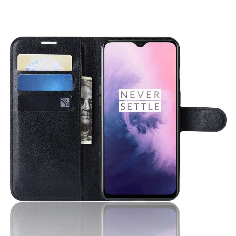 Nahkakuori OnePlus 7 Murtumaton Puhelinkuoret Lompakkokuori Style Nahkalompakko