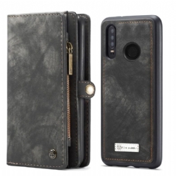 Kuori Flip Case Huawei P30 Lite Hemming Lompakkokuori Irrotettavalla Kuorella